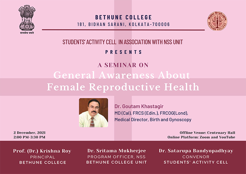 Female Reproductive Health 02 Dec 2021